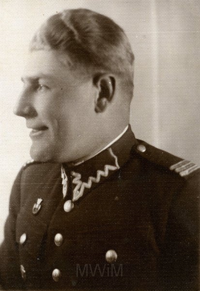 KKE 4648.jpg - Fot. Portret wojskowy. Wacław Zinowicz – mąż Genowefy Siemaszko, Wilno, lata 30-te XX wieku.